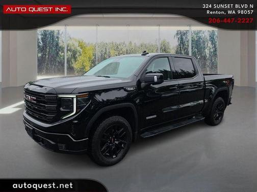 Onyx Black 2024 GMC Sierra 1500 Elevation Truck