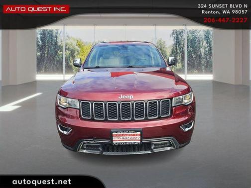 Velvet Red Pearlcoat 2018 Jeep Grand Cherokee Limited
