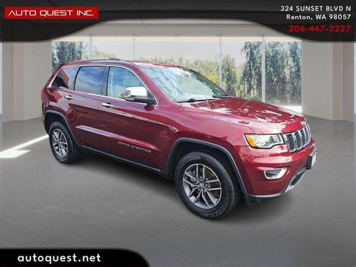 Velvet Red Pearlcoat 2018 Jeep Grand Cherokee Limited