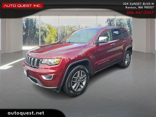 Velvet Red Pearlcoat 2018 Jeep Grand Cherokee Limited