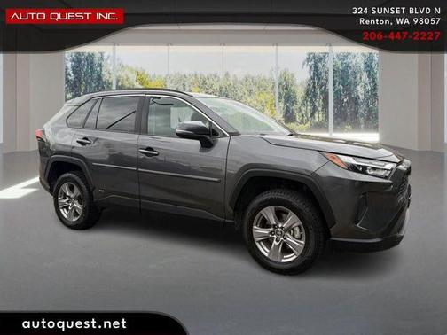 Magnetic Gray Metallic 2023 Toyota RAV4 Hybrid LE