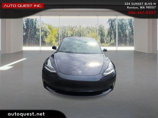 Gray 2018 Tesla Model 3 Long Range