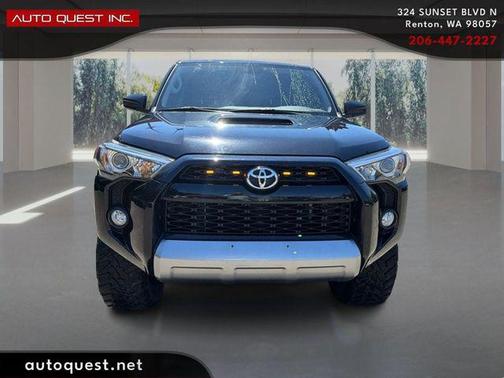 Midnight Black Metallic 2018 Toyota 4Runner TRD Off Road