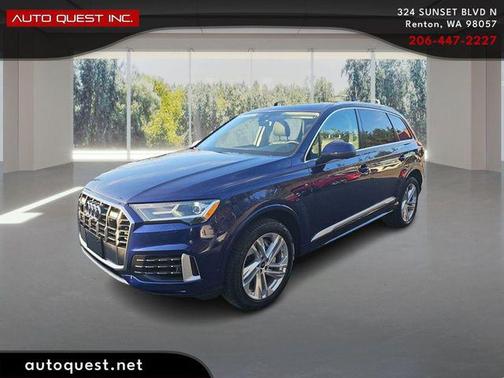 Navarra Blue Metallic 2022 Audi Q7 55 Premium Plus