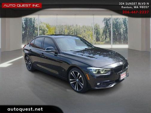 Black Sapphire Metallic 2018 BMW 330e iPerformance
