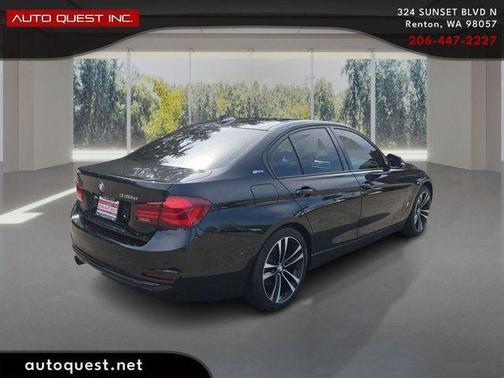 Black Sapphire Metallic 2018 BMW 330e iPerformance