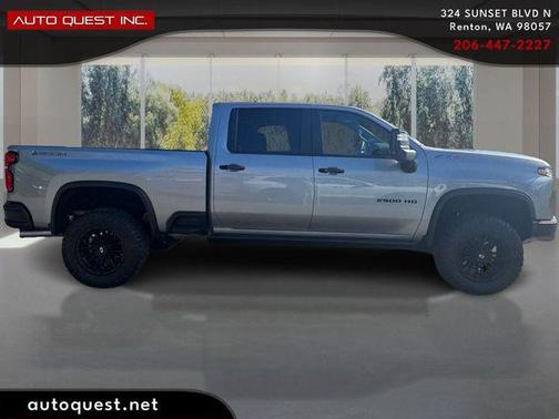 Sterling Gray Metallic 2025 Chevrolet Silverado 2500 4WD Crew Cab Standard Bed ZR2