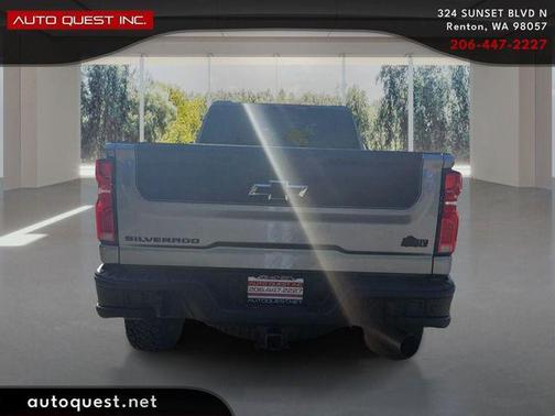 Sterling Gray Metallic 2025 Chevrolet Silverado 2500 4WD Crew Cab Standard Bed ZR2
