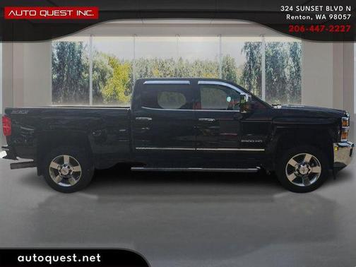 Black 2016 Chevrolet Silverado 2500 LTZ
