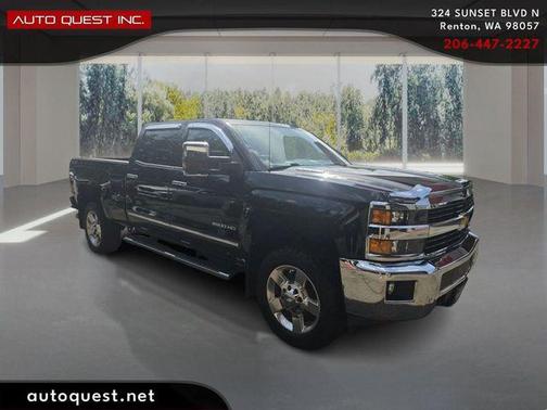 Black 2016 Chevrolet Silverado 2500 LTZ