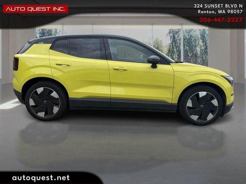Light Green 2025 Volvo EX30 Ultra Twin Motor Performance, Fully electric