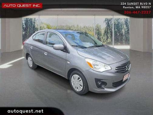 Mercury Gray 2018 Mitsubishi Mirage G4 ES