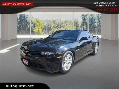 Black 2015 Chevrolet Camaro 2LS