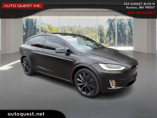 Black 2018 Tesla Model X P100D