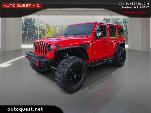 Firecracker Red Clearcoat 2020 Jeep Wrangler Unlimited Sahara