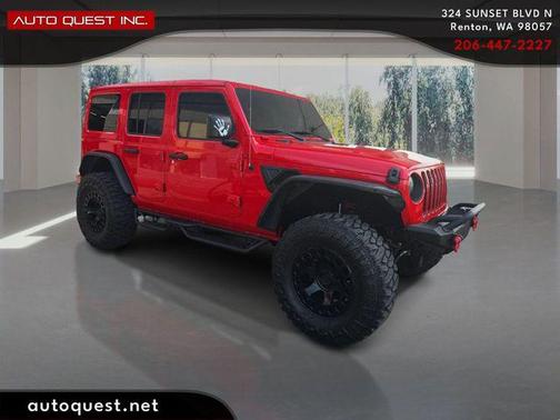 Firecracker Red Clearcoat 2020 Jeep Wrangler Unlimited Sahara