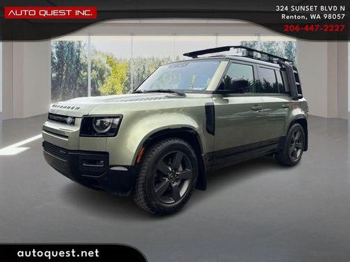 Pangea Green Metallic 2022 Land Rover Defender 110 X-Dynamic SE