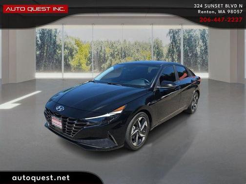 Onyx Black 2023 Hyundai ELANTRA HEV Limited