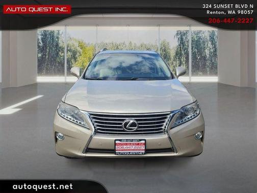 Satin Cashmere Metallic 2013 Lexus RX 350 Base