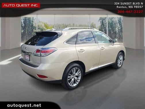 Satin Cashmere Metallic 2013 Lexus RX 350 Base