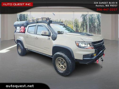 Sand Dune Metallic 2021 Chevrolet Colorado ZR2