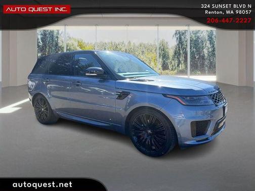 Blue 2019 Land Rover Range Rover Sport HSE Dynamic