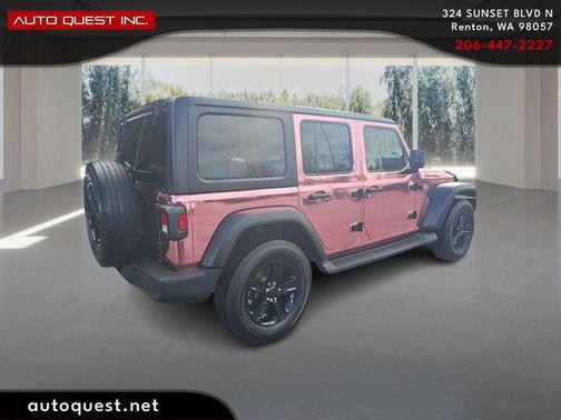 Black Clearcoat 2023 Jeep Wrangler Sport