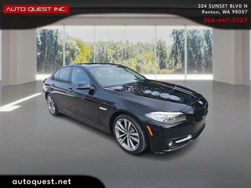 Jet Black 2016 BMW 528 528i