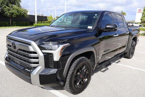 Midnight Black Metallic 2023 Toyota Tundra Limited