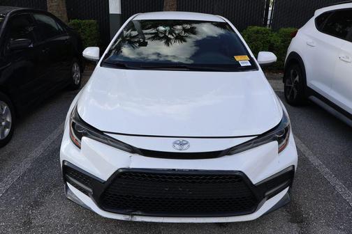 Super White 2020 Toyota Corolla SE