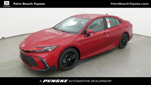 Supersonic Red 2026 Toyota Camry SE
