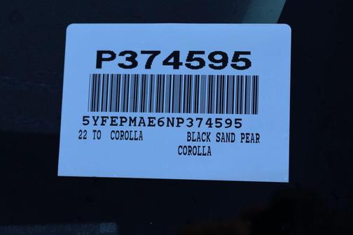 2022 Toyota Corolla LE