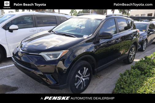 Black 2018 Toyota RAV4 LE