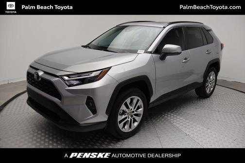 Silver Sky Metallic 2023 Toyota RAV4 XLE Premium