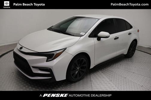 Wind Chill Pearl 2023 Toyota Corolla SE