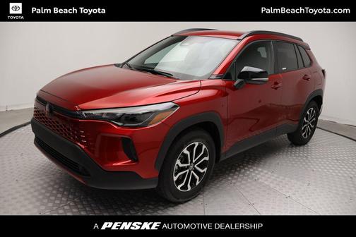 Soul Red Crystal 2026 Toyota Corolla Hybrid SE