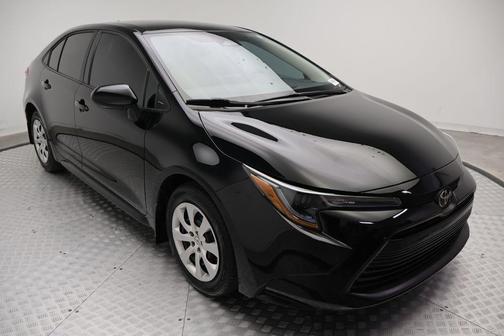 Midnight Black Metallic 2025 Toyota Corolla LE