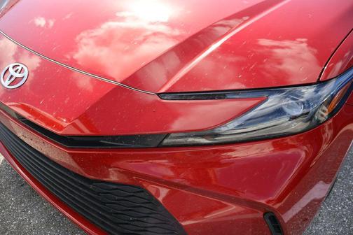 Supersonic Red 2025 Toyota Camry LE