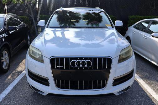 Glacier White 2013 Audi Q7 3.0T Premium Plus
