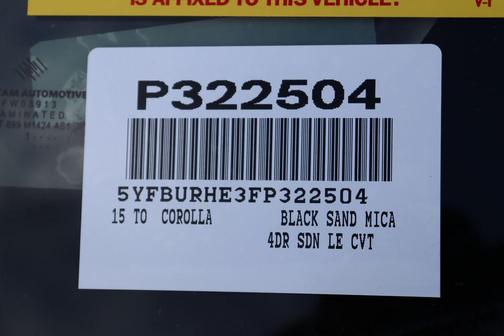 2015 Toyota Corolla LE