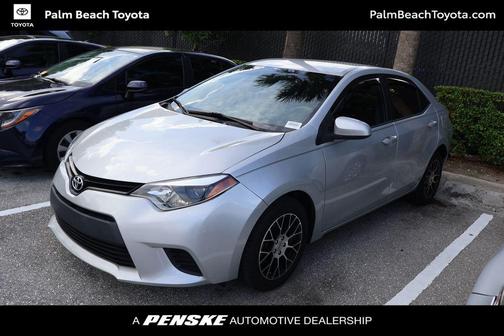 Classic Silver Metallic 2014 Toyota Corolla LE