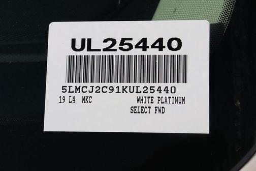 2019 Lincoln MKC Select