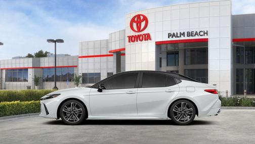 Wind Chill Pearl w/Midnight Black Metallic Roof 2026 Toyota Camry XSE