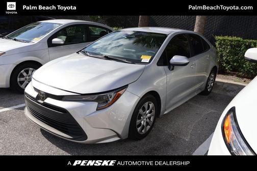 Classic Silver Metallic 2024 Toyota Corolla LE