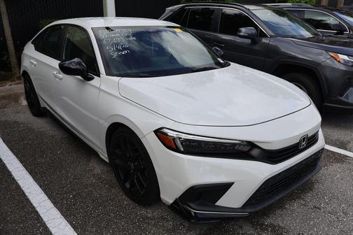 Silver Metallic 2022 Honda Civic Sport