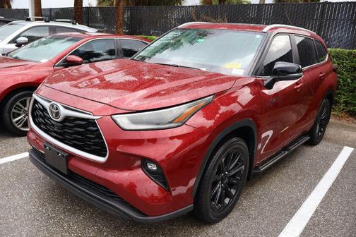 Ruby Flare Pearl 2024 Toyota Highlander XLE