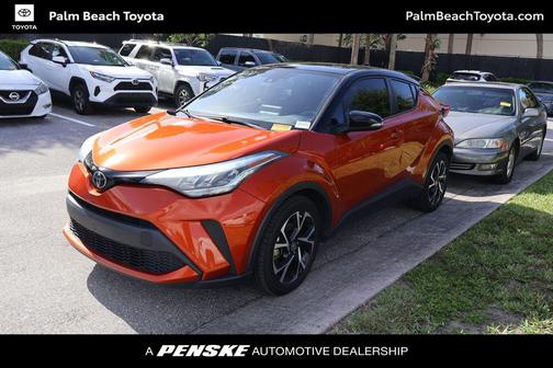 Hot Lava w/Black Roof 2020 Toyota C-HR XLE