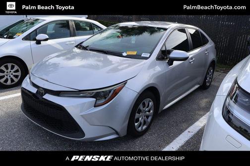 Classic Silver Metallic 2021 Toyota Corolla LE