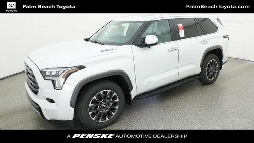 Wind Chill Pearl 2026 Toyota Sequoia Limited