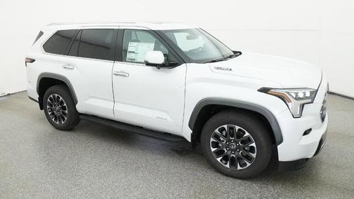 Wind Chill Pearl 2026 Toyota Sequoia Limited